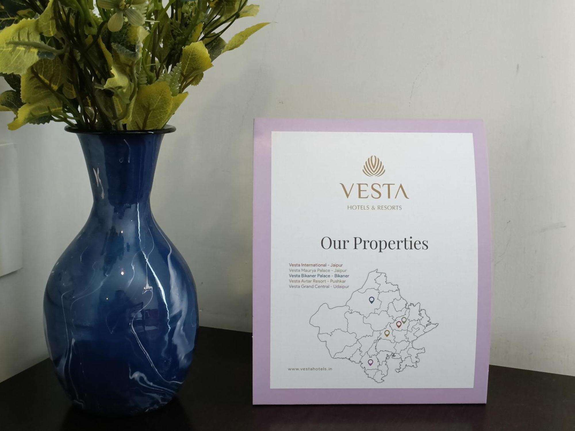 Vesta Grand Central Udaipur Eksteriør billede